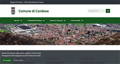 Desktop Screenshot of comune.condove.to.it
